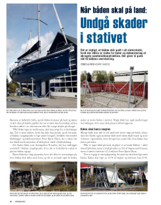 Undgå skader i stativet Undgå skader i stativet